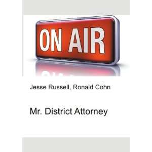  Mr. District Attorney Ronald Cohn Jesse Russell Books