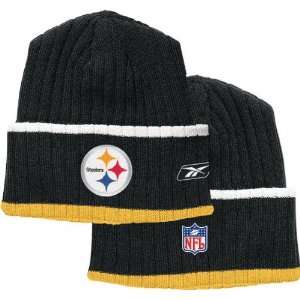   Steelers Authentic Sideline Ribbed Knit Hat