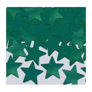  Green Metallic Stars Confetti 