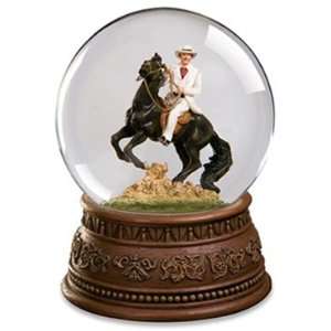  Gone with the Wind Rhett Butler on Horseback Water Globe 