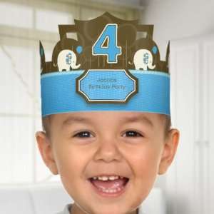    Boy Elephant   Birthday Party Personalized Hats Toys & Games