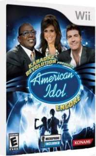 Wii   Karaoke Revolution American Idol Encore Bundle  
