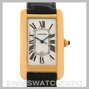 Cartier Tank Americaine Large 18K Yellow Gold W2603156  