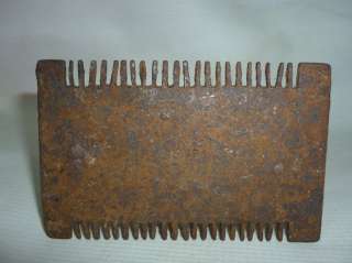 Antique Ottoman Empire Handforged Horse Curry Comb 19 Century  