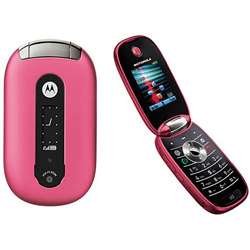 Motorola PEBL U6 Pink Quadband GSM Unlocked Phone  