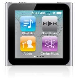 Apple iPod nano MC525LL 8 GB Flash  Player   Silver  