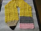 PATTERN Crochet scarf Art Scarf  Novelty Pencil scarf