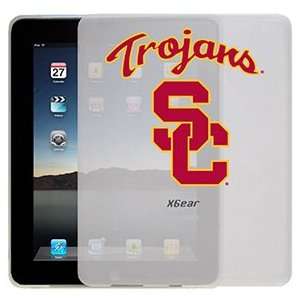  USC Trojans SC red with yellow on iPad 1st Generation 