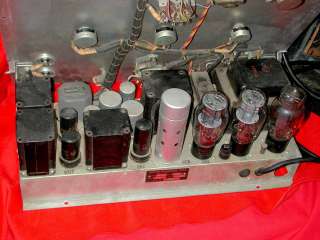 Presto 87 B Western Electric UTC 6SJ7 2A3 Tube Amplifier  