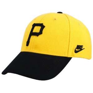  Nike Pittsburgh Pirates Gold Cooperstown Collection Wool 