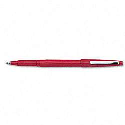Pentel Rolling Writer Roller Ball Red Ink Pen (Pack of 12)   