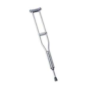 Medline MDS80535HW   Push Button Aluminum Crutches, Adult 