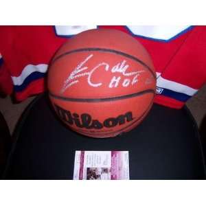  Jim Calhoun Uconn 2011 Champ Jsa/coa Signed Basketball 