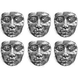 Pewter Girls Face Charms Value Pack  