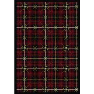   Andrews© Lumberjack Red Rug Size 109 x 132 Furniture & Decor