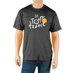 Le Tour de France Mens Black Cotton Official T Shirt  