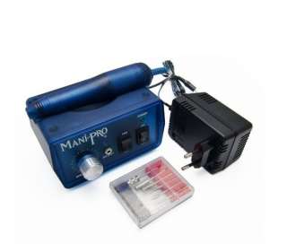 NEW MANI PRO ELECTRIC NAIL FILE DRILL SYSTEM BLUEBERRY  