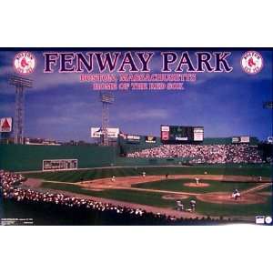  Fenway Park Baseball Boston Red Sox 22x34 Poster
