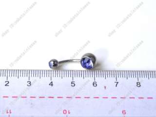   gorgeous crystal belly button rings navel bar body jewelry  