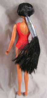 Mego Corp 1976 Cher poseable 12 doll red swimsuit N/R  