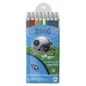  Tennessee Titans Twist up Crayons, 8 Pack   NFL (12018 QUK 