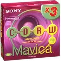 Sony Dragon Media Mini 80mm CD RW Media  