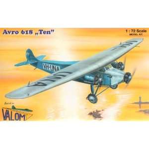 Valom 1/72 Avro 618 Ten Aircraft Kit Toys & Games