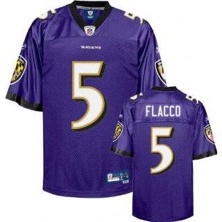  Reebok Baltimore Ravens Joe Flacco Replica Jersey Sports 