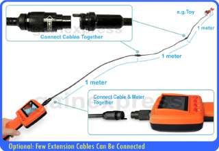  Video Endoscope Borescope with 360° rotation & option 