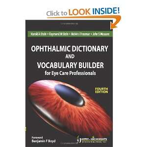  Ophthalmic Dictionary and Vocabulary Builder for Eye Care 
