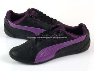 Puma Track Cat Basic Wns DC2 Black/Shadow Purple Casual 2011 Leather 