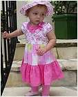 BABY LULU PUFF FLOWER DRESS SIZE 12 MONTHS ADORABLE