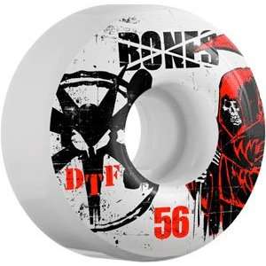  Bones DTF Reaper 56mm Skateboard Wheels (Set Of 4) Sports 