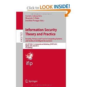 Information Security Theory and Practice. Security, Privacy and Trust 