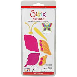 Sizzix Sizzlits Build A Butterfly Die Set (Pack of 4)   