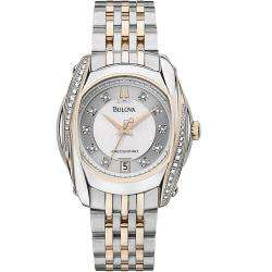 Bulova Precisionist Womens Tanglewood Collection Diamond Watch 