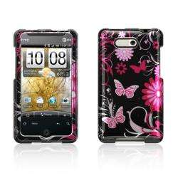Pink Butterfly HTC Aria Protector Case  