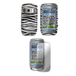 Nokia Astound/ Nokia C7 00 Zebra Print Case with Screen Protector 