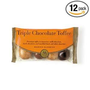 Marich Triple Chocolate Toffee, 2.3 Ounce (Pack of 12)  