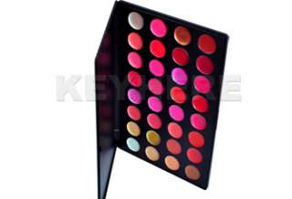Pro 32 Color Lip Gloss Lipstick Cosmetic Palette Makeup  