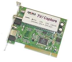 KWorld PCI TV Tuner Card with FM Radio and Remote  