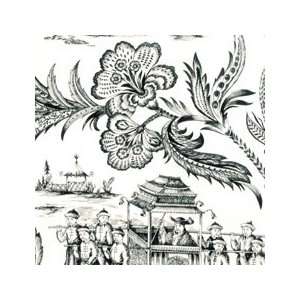  Chinoiserie Black/white by Duralee Fabric Arts, Crafts 