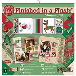 Finished In A Flash 12x12 Christmas Scrapbook Kit  