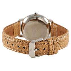 Lucien Piccard Womens Fiano Collection Tan Watch  