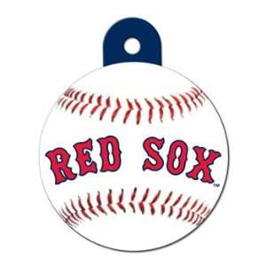 Quick Tag Boston Red Sox MLB Personalized Engraved Pet ID Tag, 1 1/4 