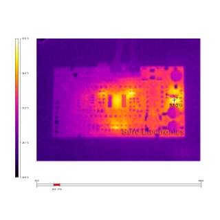 Note  Heat is measured by Fluke Ti20 Thermal Imager
