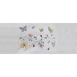 Butterflies in Flight Embroidery Pillowcase (Set of 2)   