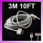 3M 10FT USB Date Sync Charger Cable Cord For Apple iphone 4 4S 3G 3GS 