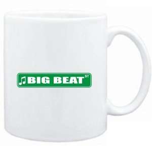    Mug White  Big Beat STREET SIGN  Music