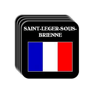  France   SAINT LEGER SOUS BRIENNE Set of 4 Mini Mousepad 